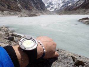 Suunto altitude on the way to Base Camp